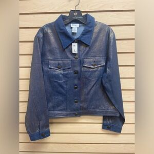 BGC WOMEN FASHIONABLE JEAN JACKET SIZE LARGE